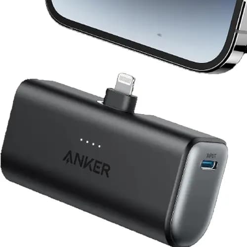 Anker Nano Power Bank 5000mAh(Built-In Lightning Connector)