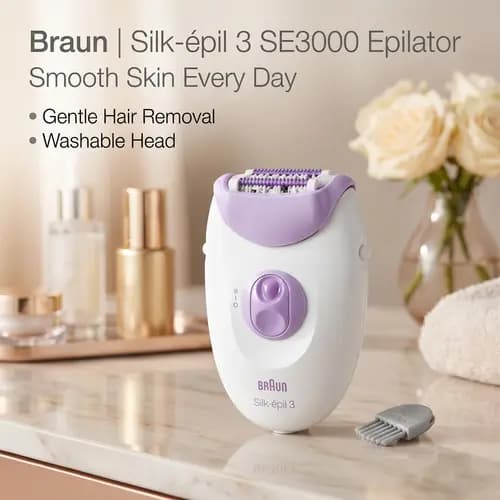 BRAUN SILK-3 SE3000 EPILATOR