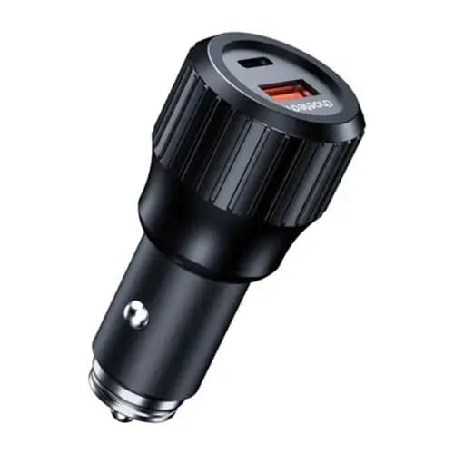 Choetech 63W Dual USB-C 45W + 18W Fast Car Charger (TC0010)