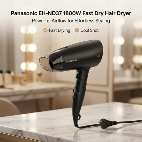 Panasonic EH-ND37 1800W Fast Dry Hair Dryer
